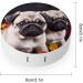 Buy Puppy Pug Print Contact Lens Case - Travel Care Box for Lenses - Ideal for International Shipping - Buy Online on GoSupps.com
