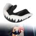 Premium Sports Silicone Boxing Mouth Guard | Athletic Gum Shield for Lacrosse Hockey Basketball Soccer - Black - Buy Online on GoSupps.com