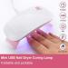 Poly Nail Gel Kit - Pink White Clear Hard Gel Extension Set with Mini Lamp and Slip Solution - Glitter Technician Kit for Beautiful Nails - Buy Online on GoSupps.com