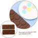 Ciieeo 2pcs Lollipop Mold Festival Baking Mold Lollipop Ball Molds Cookie Molds Sphere Lollipop Fondant Molds Sucker Molds Sucker Lollipop Silicone Cake Fudge Silica Gel Chocolate Candies - Buy Online on GoSupps.com