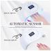 Saviland 96W UV LED Nail Lamp for Gel Polish - Professional Nail Curing Lamp with Automatic Sensor and Fast Drying Technology - Buy Online on GoSupps.com