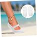 Holibanna 1 Pair Breathable Boat Sock Gel Moisturizing Socks Socks Plantar Socks Silicone Foot Socks Silicone Socks Absorb Sweat Repair Socks Men and Women White - Buy Online on GoSupps.com