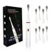 Arthinknk Sonic Electric Toothbrush with 9 Brush Heads  Rechargeable Toothbrushes for Adults and Kids 38000VPM Whitening Toothbrushes with 2 min Timer 6 Modes One Charge for 60 Days (White)