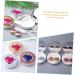 Healeved 6 Pcs Contact Lens Case with Mirror | Travel-Friendly Replaceable PP Foil Holder - International Shipping Available - Buy Online on GoSupps.com