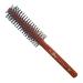 The Shave Factory Static-Free Round Wooden Styling Brushes - Brushes for Salon and Home Use - Professional Results and Long-Lasting Shine (Brown Model 39)