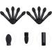 Sponge Applicator 10pcs Small Double-Headed Makeup Makeup Applicator Eyeshadow Stick Brush Makeup Accessories for Girls Eye Makeup Set - Buy Online on GoSupps.com