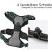 Adjustable No Pull Dog Harness - Breathable Reflective Soft Padded for Small Dogs (Gray) - International Shipping - Buy Online on GoSupps.com