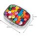 Colorful 2 Compartment Pill Case | Cute Travel Pill Organizer | Small Pill Box for Pocket & Purse | Perfect Travel Gifts - Buy Online on GoSupps.com