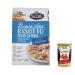 Italian Gourmet E.R. Riso Scotti Risotto Rice Frutti di Mare Carnaroli with Moulds Squid and Shrimp Gluten Free 210 g + Polpa Italian Gourmet 400 g Pack of 12