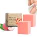 Peach Soap Bars Feminine Wash Soap Bars for Women Ph Balance Feminine Vaginal Wash Organic Deodorant Vaginal Body Bath Soap Body Wash Peach Handmade Feminine Soap (2 Pcs)