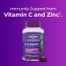 One A Day Elderberry Gummies - Immune Support with Vitamin C and Zinc, Gluten Free - 60 Count - Buy Online on GoSupps.com