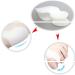 Sichun Gel Bunion Corrector - 1 Pair Toe Protectors & Straighteners | White Toe Spreader for Pain Relief - International Shipping Available - Buy Online on GoSupps.com