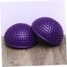 Goohochy Durian-Ball Office & Fitness Massage Device | Spiky Lacrosse & Foot Massage Balls | Arm & Leg Roller | Child-Friendly Violet PVC - 16x16x8cm - Buy Online on GoSupps.com