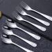 Phiezc 6-Piece Children's Cutlery Set - 18/10 Stainless Steel Soup Spoons & Dessert Forks - Bear Pattern - Perfect Baby Fork & Spoon Set - 16.5cm - Buy Online on GoSupps.com