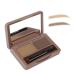 Boobeen Eyebrow Powder  2-color Eyebrow Palette Makeup to Enhance & Define Brows  Eyebrow Color Powder with Mirror for Neutral Eye Makeup 01