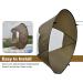 Portable Foldable Kayak Wind Sail with Transparent Window - Durable Design for Kayak Canoes (Brown) - Buy Online on GoSupps.com