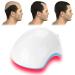 Casque De Traitement pour La Repousse des Cheveux Chapeau De Th rapie Contre La Perte De Cheveux avec 62 Points D'irradiation LED Couvrant Tout Le Cuir Chevelu R gule La S cr tion D'huile