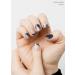 Buy ohora Semi Cured Gel Nail Strips - N Velvet Chic | Dark Metallic Long Lasting Easy Application - Includes Prep Pads Nail File & Stick - Buy Online on GoSupps.com