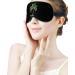 Coconut Tree Graphic Sleep Mask | Ultralight Comfort Eye Cover for Travel | Block Out Light Sleeping Mask for Men & Women - Buy Online on GoSupps.com