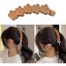3 Pieces Banana Hair Clips Nonslip Fish Combs Plastic Banana Classic Hair Clips Stong Hold Banana Clip French Barrettes Hair Accessories for Women and Girls - Buy Online on GoSupps.com