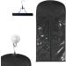 Wig Holder Hairpieces Storage Holder - Hairpieces Storage Holder Hair Extension Storage Bag with Hanger Wig Bag for Travel Women Hair Black - Buy Online on GoSupps.com