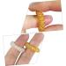Tovinanna 10-Piece Finger Massage Acupressure Ring Set - Sensory Fingertip Massage Devices for Relaxation & Wellness - Buy Online on GoSupps.com