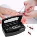 Barbicide Sterilizing Tray - Clear Lid (Black) | Nail Spa Salon Organizer for Manicure Equipment - Buy Online on GoSupps.com