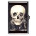 Skull Victorian Illusion Goth Blonde Pin Up Girl Decorative Pill Box