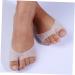 FOMIYES 2 Pair Forefoot Cushion Toe Covers - Comfort & Support with Holes - Ideal for Shoe Separation - White M - Buy Online on GoSupps.com