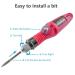 Electric Nail Drill Kit | 20000 RPM Acrylic Nail File & 6 Remover Tools | Portable Nail Polishing Machine Pedicure Set - Buy Online on GoSupps.com