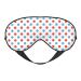 Red Blue Polka Dots Sleep Mask Double-Sided Eye Mask Soft Adjustable Sleeping Eye Covers for Sleeping Perfect Shading Reduce Eye Edema