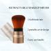 Vtrem 3PCS Kabuki Foundation Brush Retractable Red Black Brown Professional Travel Brushes Blush Foundation brush Makeup Brush Set Blush Brush Red/Black/Brown - Buy Online on GoSupps.com
