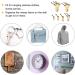 125 pcs Picture Hangers  Heavy Duty Picture Hanging Kit with Nails  Professional Picture Hanging Kit on Wooden/Drywall for Canvas  Office Pictures  Clock  House Decoration  Holds 10-100 lbs - Buy Online on GoSupps.com