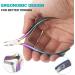 RONAVO Cuticle Cutter and Pusher Set - Professional Stainless Steel Trimmer and Nippers for Fingernails/Toenails - Buy Online on GoSupps.com