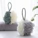 4x Baby Bathing Sponge Balls - Soft Shower Sponges Massage Bathing Accessories & Hooks - Buy Online on GoSupps.com