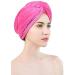 Ulalaza Microfiber Hair Towel for Women - 3 Pack Drying Turban Twist Wrap with Buttons for Quick Drying - Buy Online on GoSupps.com