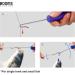 Booms Fishing R05 Fish Hook Remover Dehooker 7 inch - Portable Saltwater & Freshwater Quick Removal Tool - 2pcs Blue - Buy Online on GoSupps.com