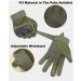 KONCEPPT Tactical Army Military Gloves - Green Large | Touch Screen, Breathable, Wear-Resistant with Hard Knuckle Protection - Buy Online on GoSupps.com