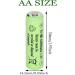 16 Packs AA 900mAh Ni-MH Rechargeable Batteries - Pre-Charged for Solar Lights & Garden Use | International Shipping Available - Buy Online on GoSupps.com
