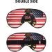 Buy Red Stripe Firefighter USA Flag Print Sleep Eye Mask - Soft Eye Cover for Travel & Naps | Perfect Gift for Men & Women - Buy Online on GoSupps.com
