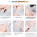 MaikcQ Nail Extension Tool Kit - 120pcs Dual Forms Nails Molds with 10Pcs Transparent Nail Tips Clip for DIY Manicure - Buy Online on GoSupps.com