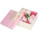 Flower Soap Exquisite Elegant Rose Flower Soap Safe for Valentine's Day for Women (Pink) - Buy Online on GoSupps.com