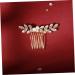 Ipetboom 1pc Rhinestone Disc Hair Comb Wedding Hair Combs for Women Pearl Hair Clip Vintage Bridal Hair Comb Crystal Hair Comb Hair Pin Hair Claw Alloy Rhinestones Headgear Bride - Buy Online on GoSupps.com