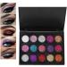 15 Colors Eyeshadow Palette Eyeshadow Makeup Glitter Eyeshadow for for Glamorous Eye Makeup Waterproof Glitter Eyeshadow Palette - Buy Online on GoSupps.com