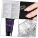 MAGICLULU 2 Sets Nail Extension Glue Set Nail Lengthen Kit Nail Extension Gel Nail Builder Gel Kit Gel Extension Nail Kit Poly Nail Gel Slip Solution Nail Polish Plastic Manicure - Buy Online on GoSupps.com