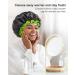Mikimini Black Shower Hood for Women Men & Girls 2-Pack Reusable Waterproof Bathing Hood with Soft PEVA Lining Stretchy Medium Black & Green - Buy Online on GoSupps.com