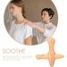 Buy Gleavi Foot Reflex Zone Massage Tool | Wooden Pelma Massager & Shoulder Massage Device - Thai Massage Tools for Home Use - Buy Online on GoSupps.com