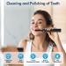Rechargeable Tooth Polisher Kit - 5 Brush Heads 3 Polishing Pastes LED Light IPX6 5 Speed Modes - Professional Teeth Cleaning for a Bright Smile - Buy Online on GoSupps.com