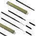 O'CHEAL 3Pcs Dark Brown Waterproof Eyebrow Pencil with Spoolie Brush for Professional Precision and Longwearing Perfect Brows - Buy Online on GoSupps.com