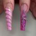 Punk Style Pink Gun Nail Charms 10PCS - Crystal Rhinestone Metal Decorations for Acrylic Nails - Buy Online on GoSupps.com